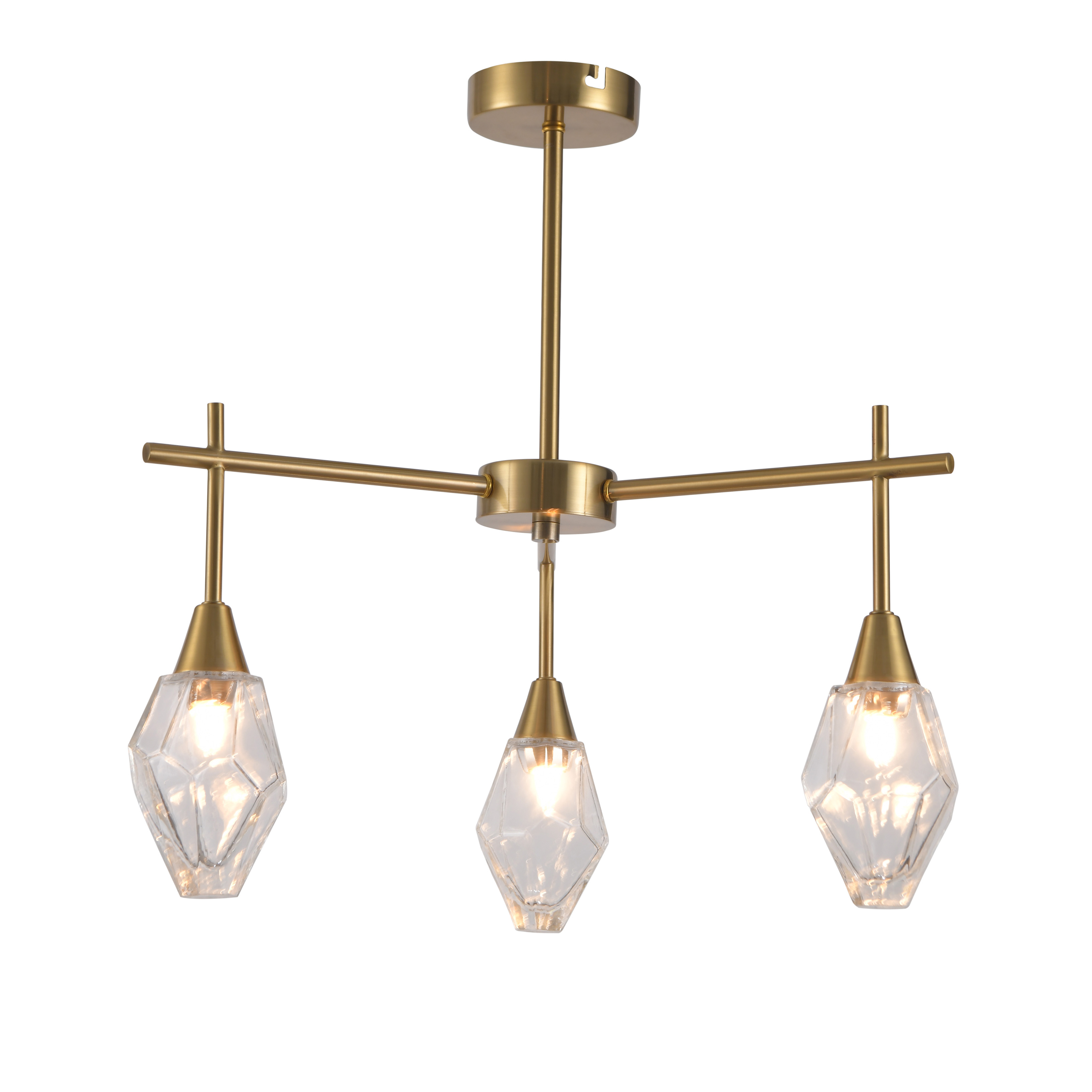 wholesale European style Modern ceiling lighting lamp indoor decoration clear glass ceiling lamp